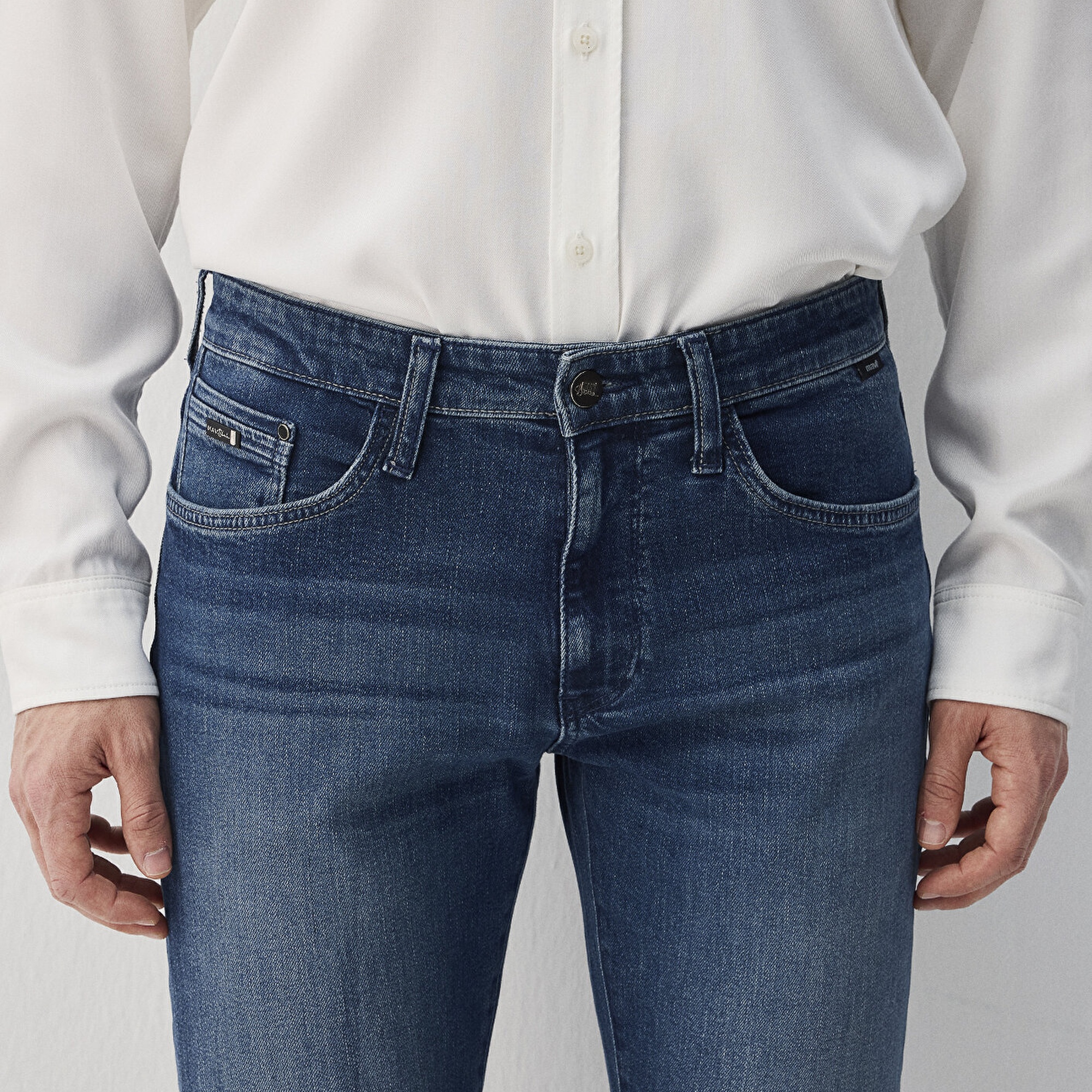 Mavi Marcus Lux Black İndigo Mavisi Jean Pantolon 0035189349