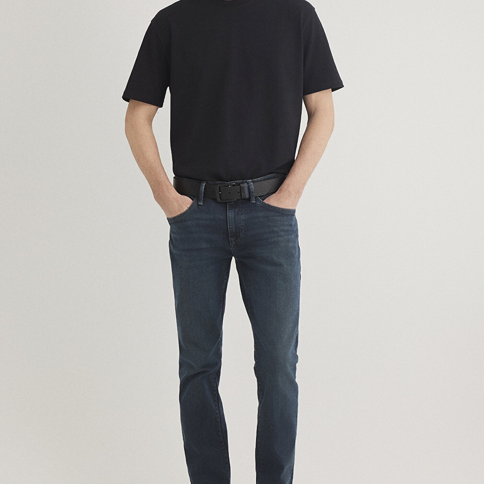 Mavi Marcus Lux Black Puslu Koyu Mavi Jean Pantolon 0035189351