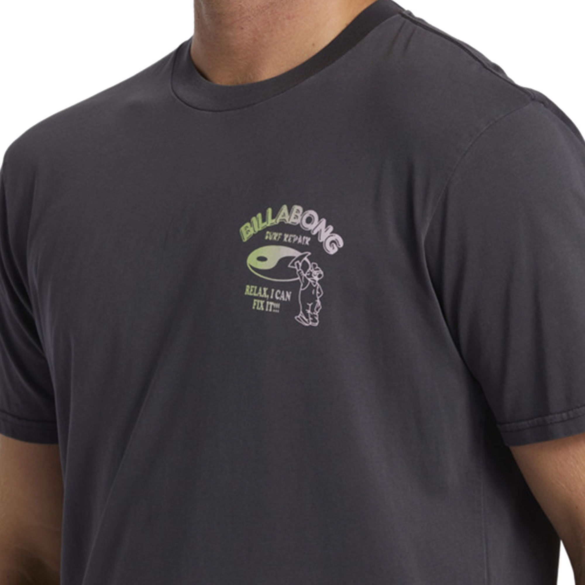 Billabong Relax Ss Ww Erkek Siyah Tişört