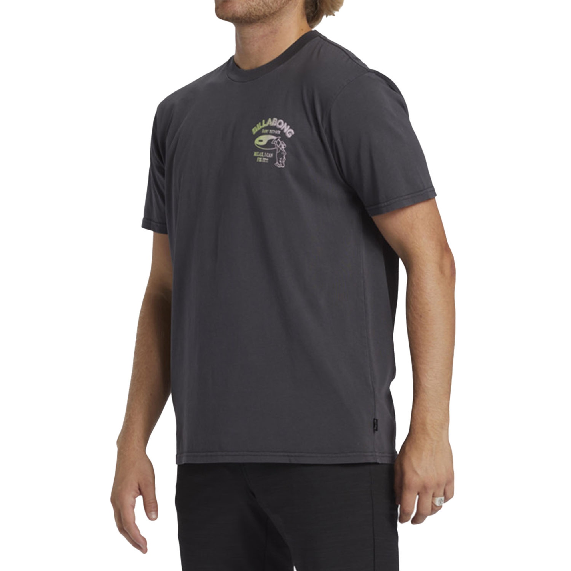 Billabong Relax Ss Ww Erkek Siyah Tişört