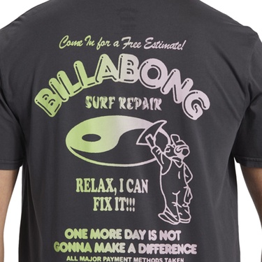  Billabong Relax Ss Ww Erkek Siyah Tişört