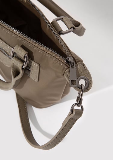  Mavi Kahverengi Çapraz Çanta 1913020-34056