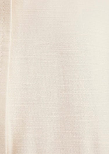  Mavi Kapüşonlu Ekru Ceket Oversize / Geniş Kesim 1110625-89513