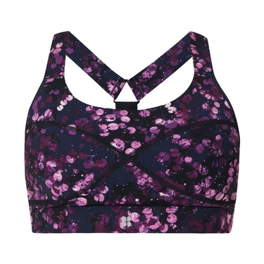  Sweaty Betty Power Medium Support Sports Br Kadın Siyah Fitness Bra