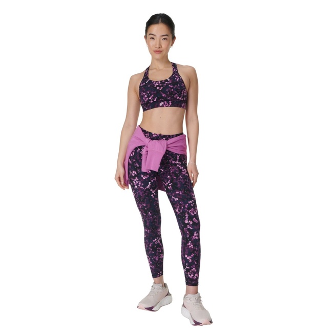  Sweaty Betty Power Medium Support Sports Br Kadın Siyah Fitness Bra