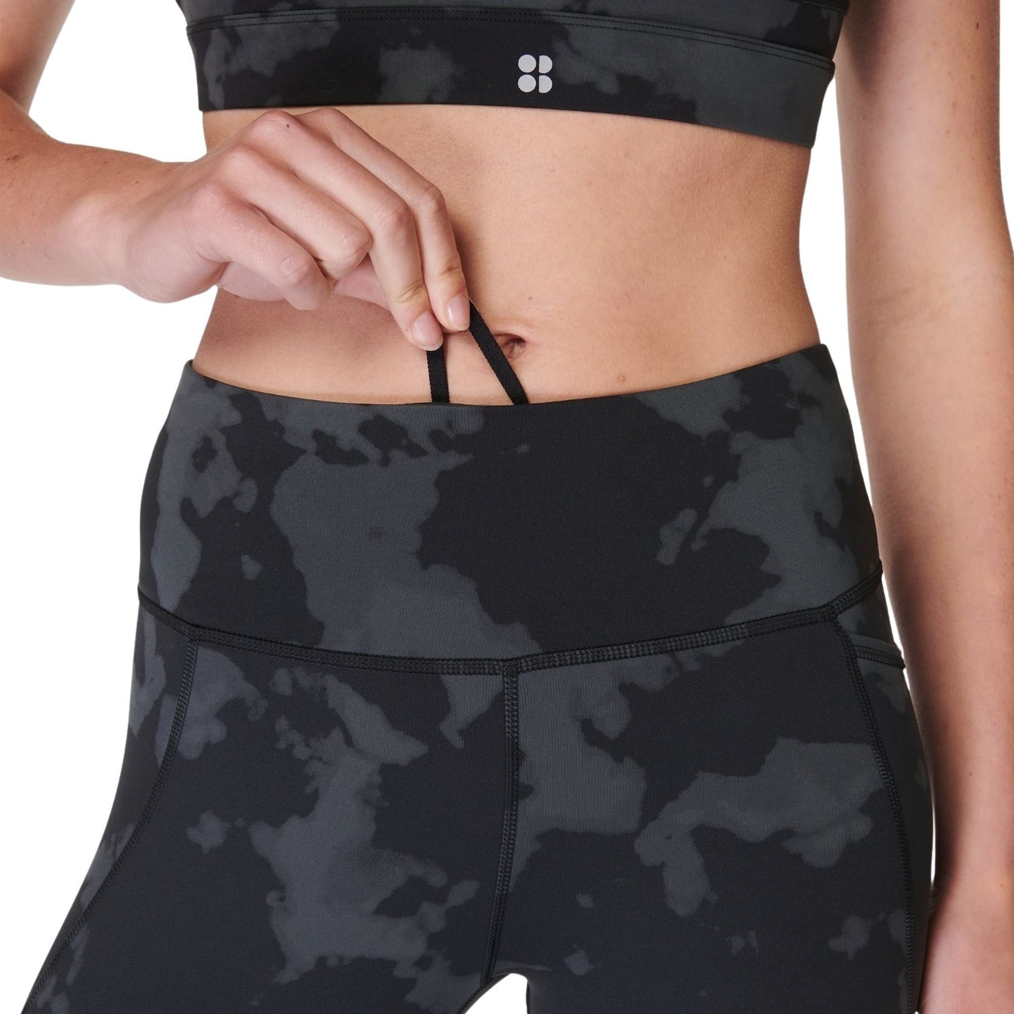 Sweaty Betty Power Workout Leggings Kadın Siyah Fitness Tayt