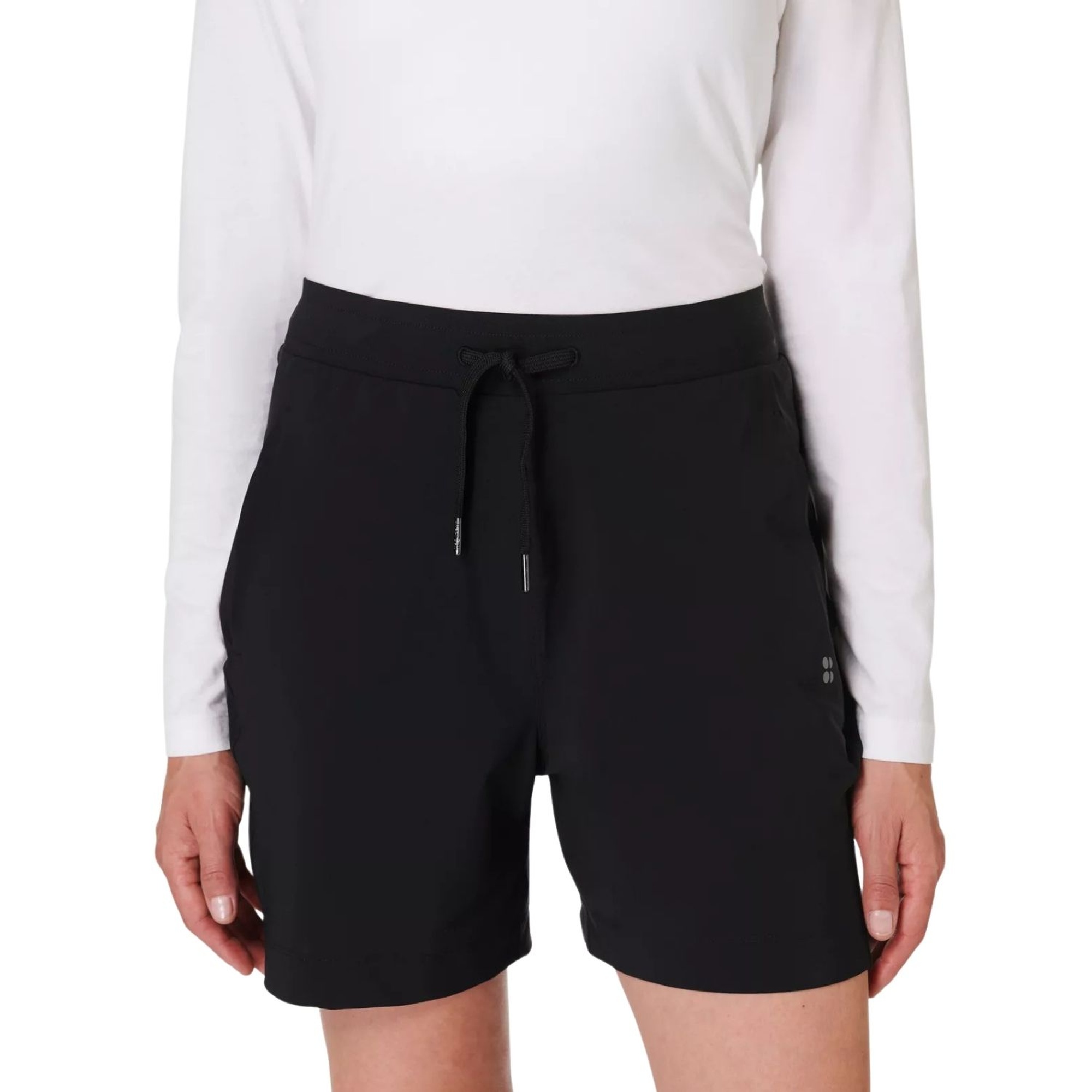 Sweaty Betty Explorer 5.5 Short Kadın Siyah Şort
