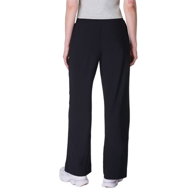  Sweaty Betty Explorer Wide Leg Track Pant Kadın Siyah Pantolon