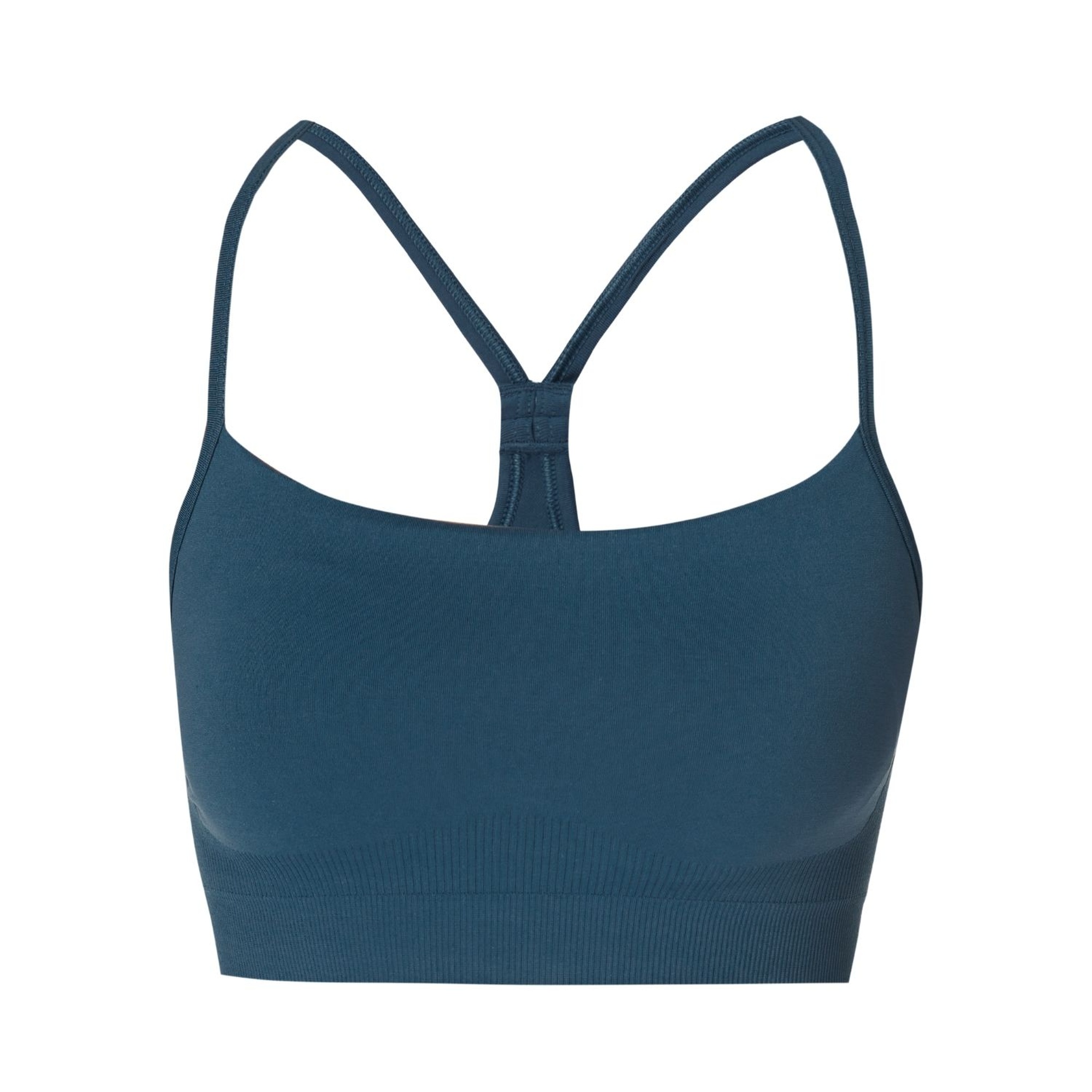 Sweaty Betty Spirit Restored Seamless Kadın Mavi Yoga Bra