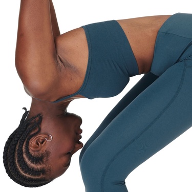  Sweaty Betty Spirit Restored Seamless Kadın Mavi Yoga Bra