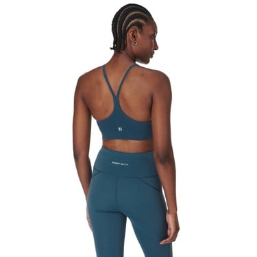  Sweaty Betty Spirit Restored Seamless Kadın Mavi Yoga Bra