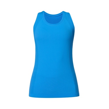  Sweaty Betty Athlete Seamless Workout Kadın Mavi Tank Top