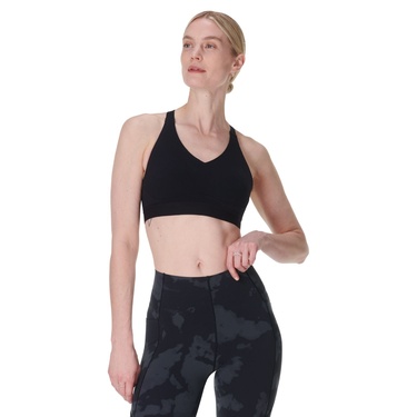  Sweaty Betty Power Pulse Bra Kadın Siyah Fitness Bra