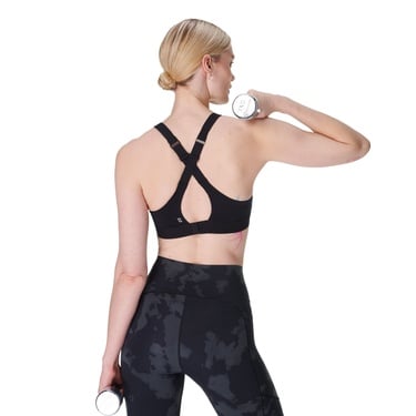  Sweaty Betty Power Pulse Bra Kadın Siyah Fitness Bra