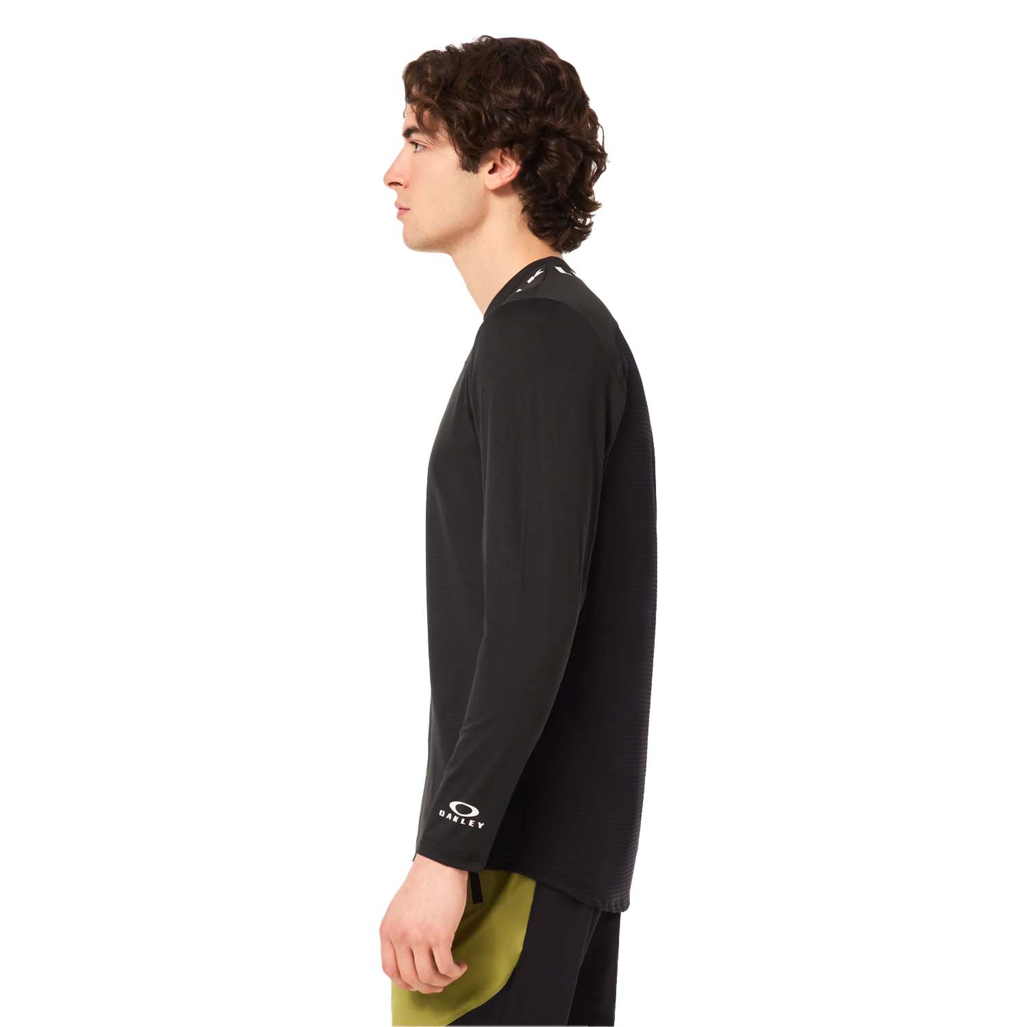 Oakley Free Ride Rc Ls Jersey Erkek Siyah Tişört