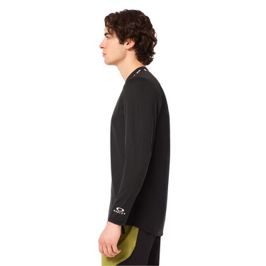  Oakley Free Ride Rc Ls Jersey Erkek Siyah Tişört