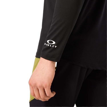  Oakley Free Ride Rc Ls Jersey Erkek Siyah Tişört