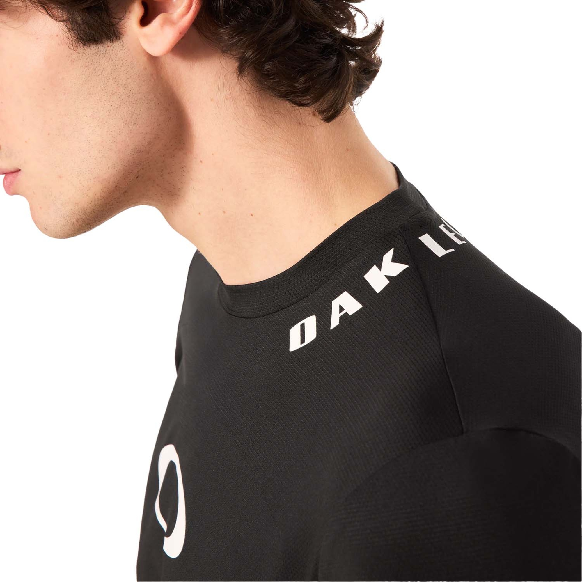 Oakley Free Ride Rc Ls Jersey Erkek Siyah Tişört