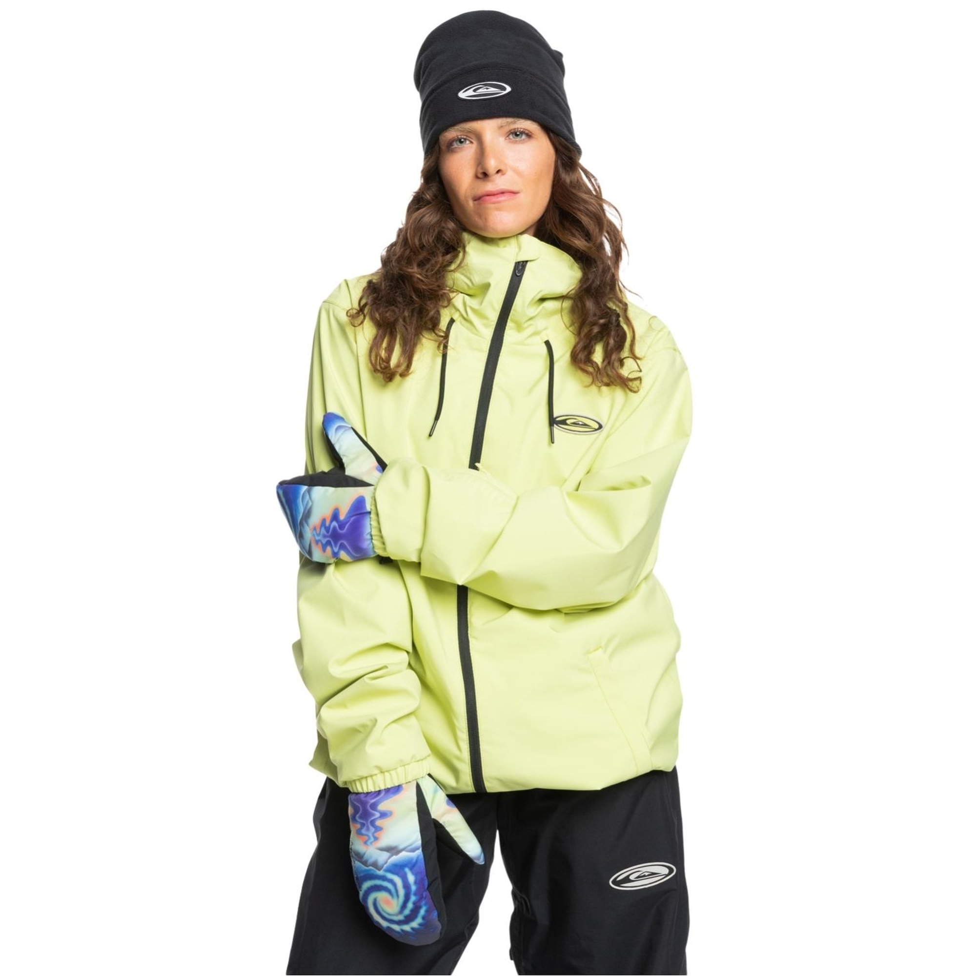 Quiksilver High In The Hood Jk Erkek Snowboard Ceketi