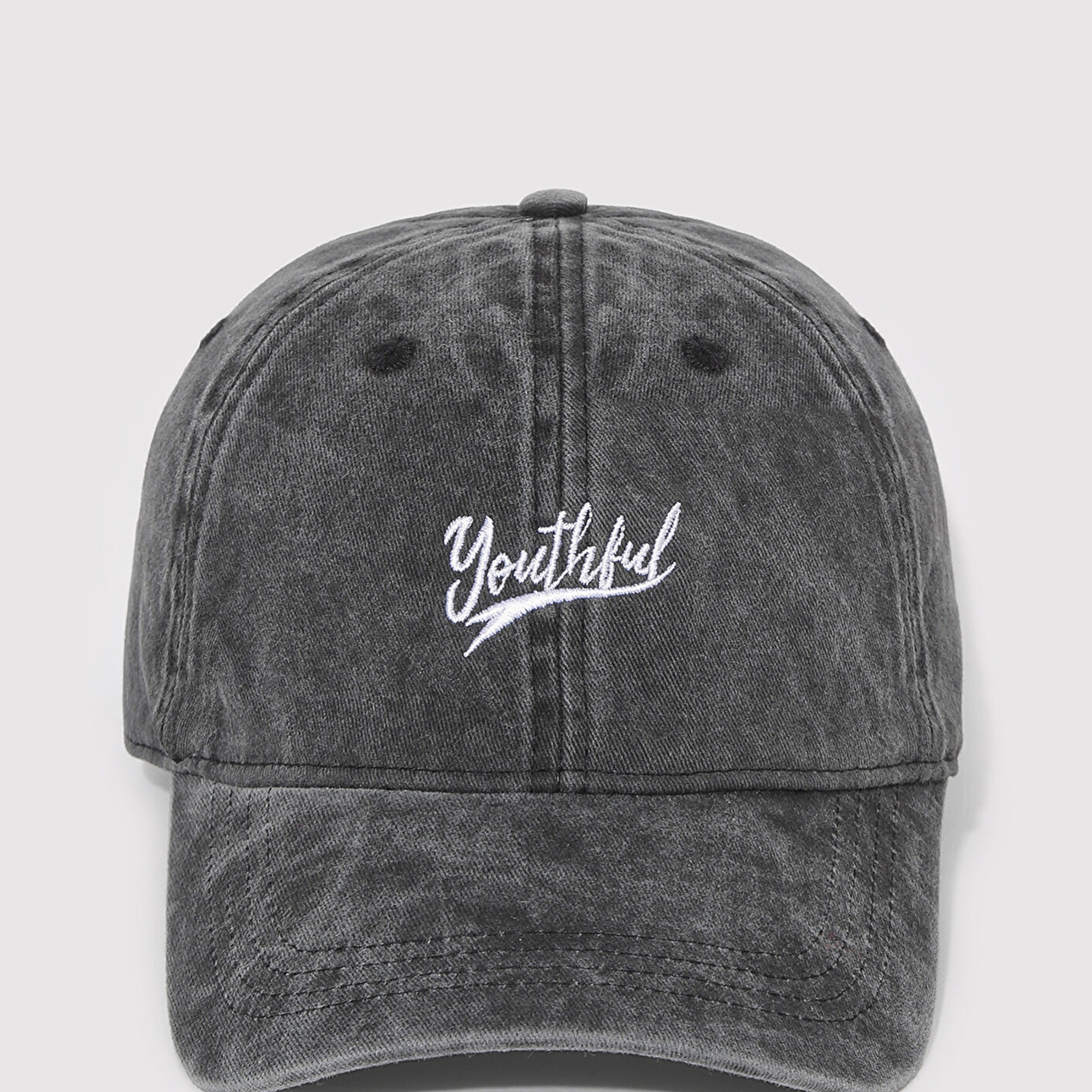 Mavi Youthful İşlemeli Antrasit Şapka 0911884-80867