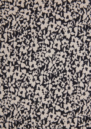  Mavi Baskılı Midi Etek 1310583-89851