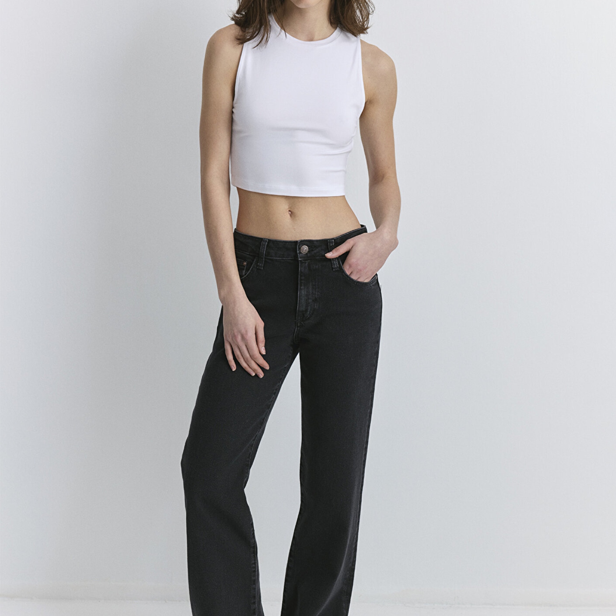 Mavi Ibiza Koyu Gri Jean Pantolon 1010530-89874