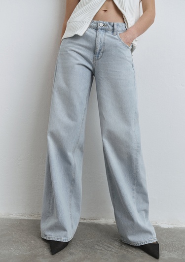  Mavi Siena Iconic Puslu Açık Mavi Jean Pantolon 1010763-89244