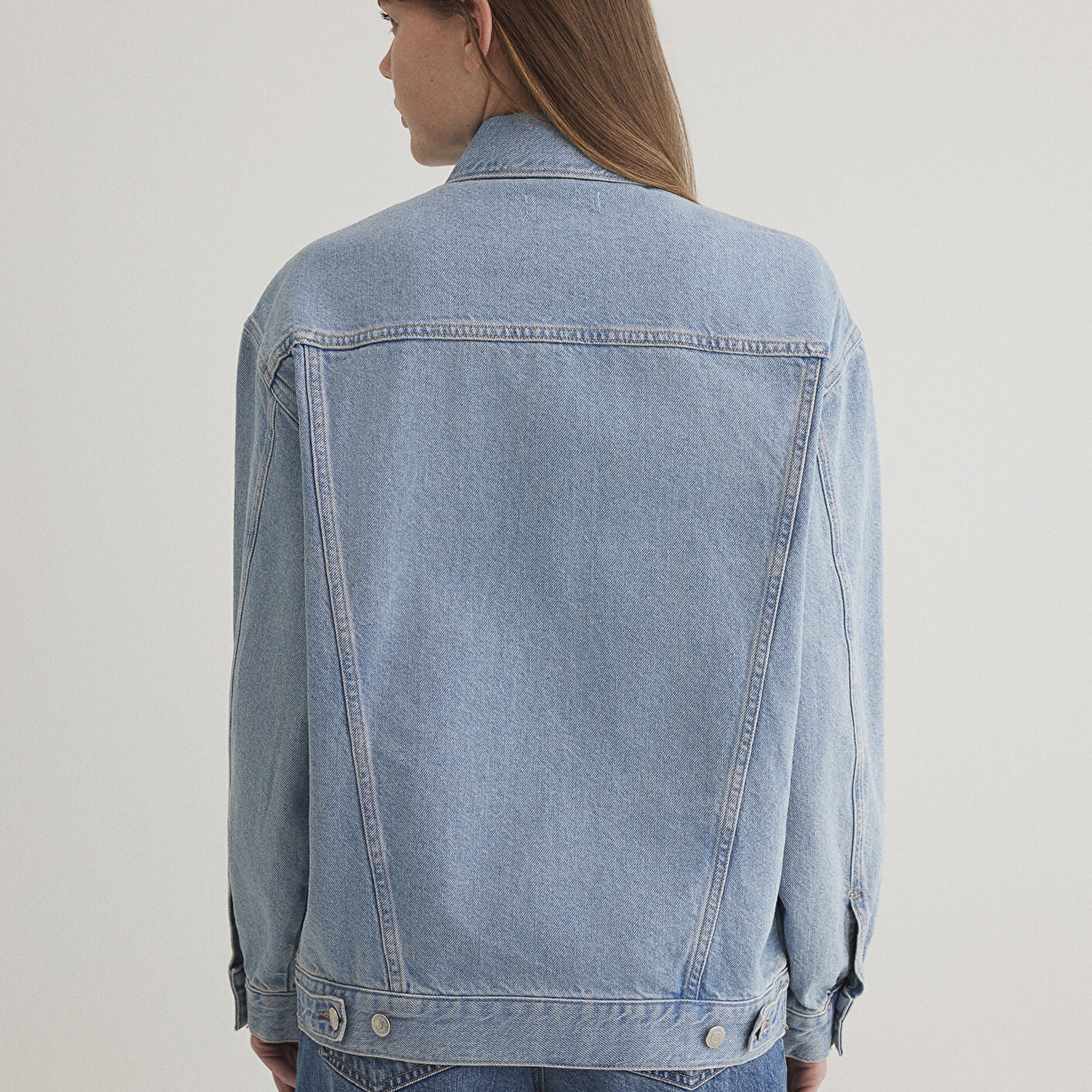 Mavi Luna 90lar Açık Mavi Jean Ceket 1110177-89165