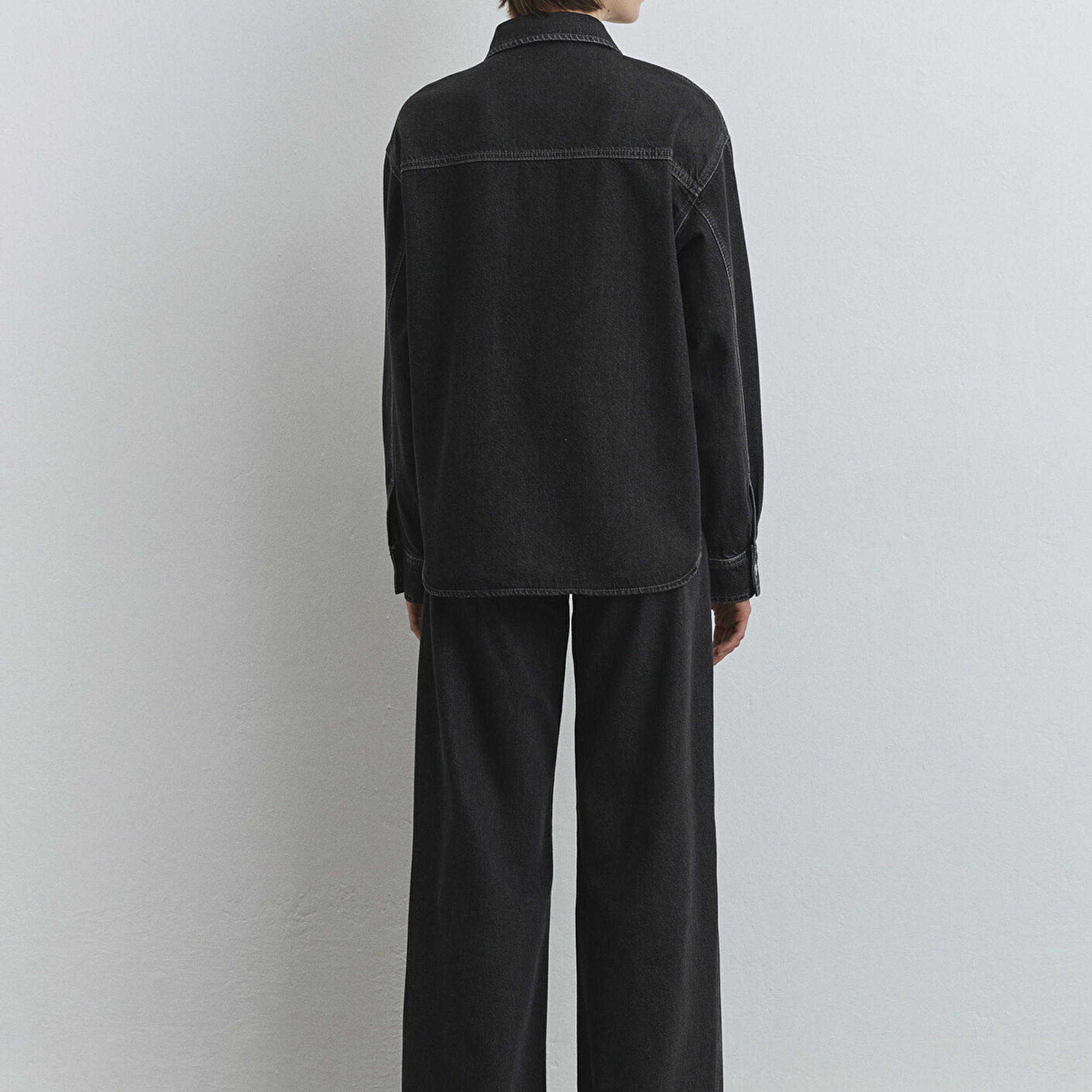 Mavi Bekka Classic Denim Antrasit Jean Gömlek Boyfriend 1211000-89238