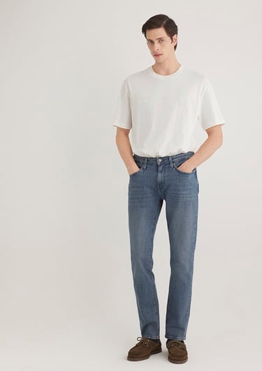  Mavi Marcus Krmzbyz Vintage Mavi Jean Pantolon 0035189282