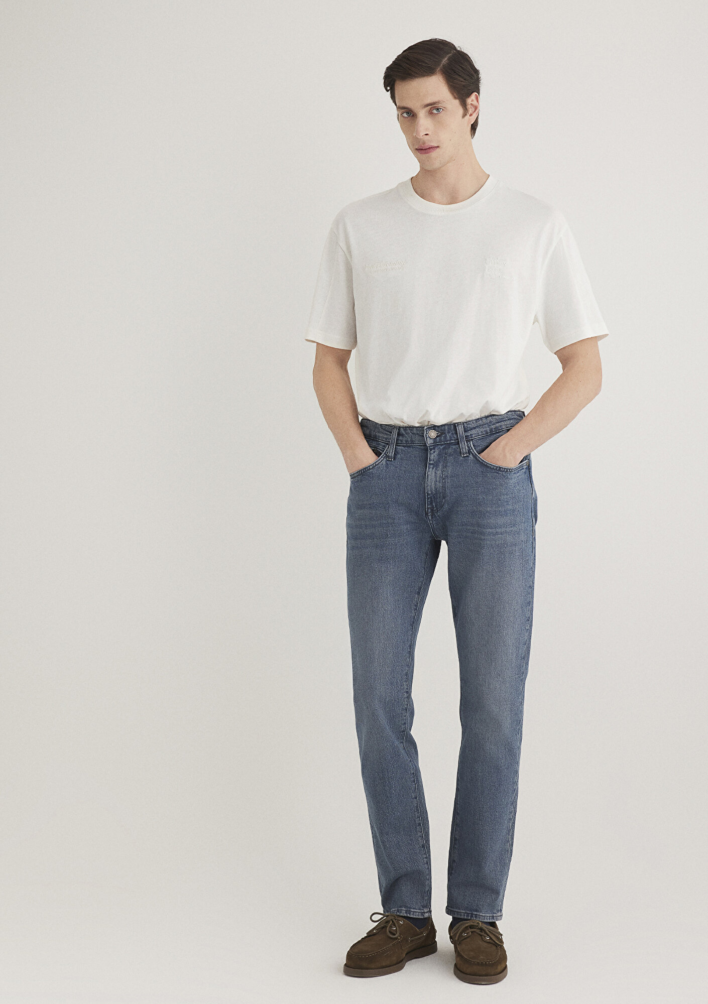  Mavi Marcus Krmzbyz Vintage Mavi Jean Pantolon 0035189282