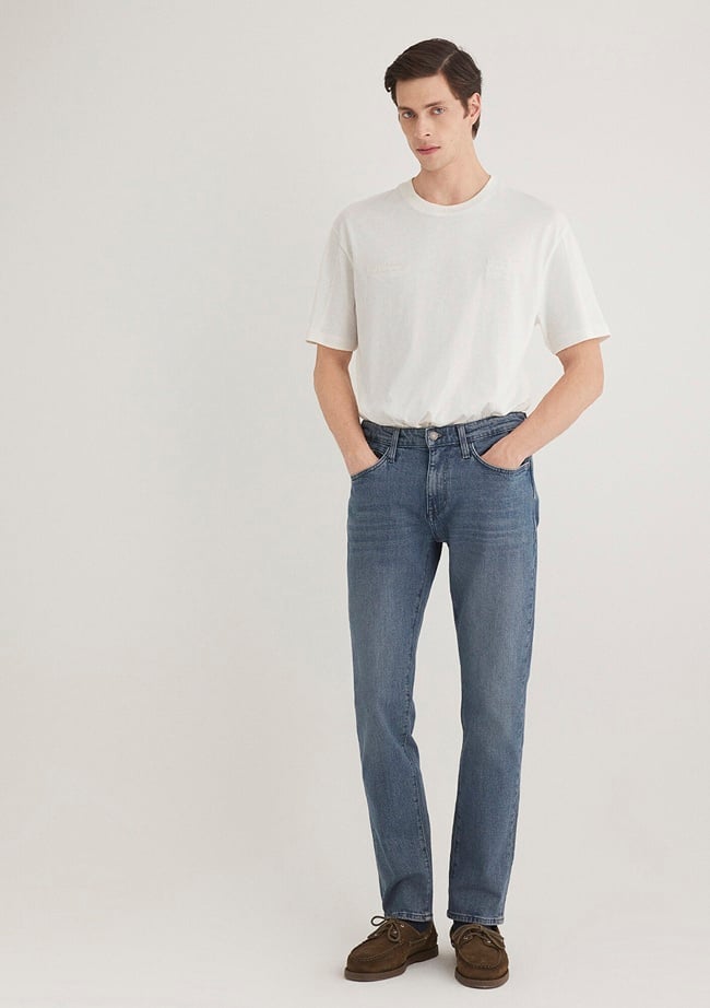  Mavi Marcus Krmzbyz Vintage Mavi Jean Pantolon 0035189282