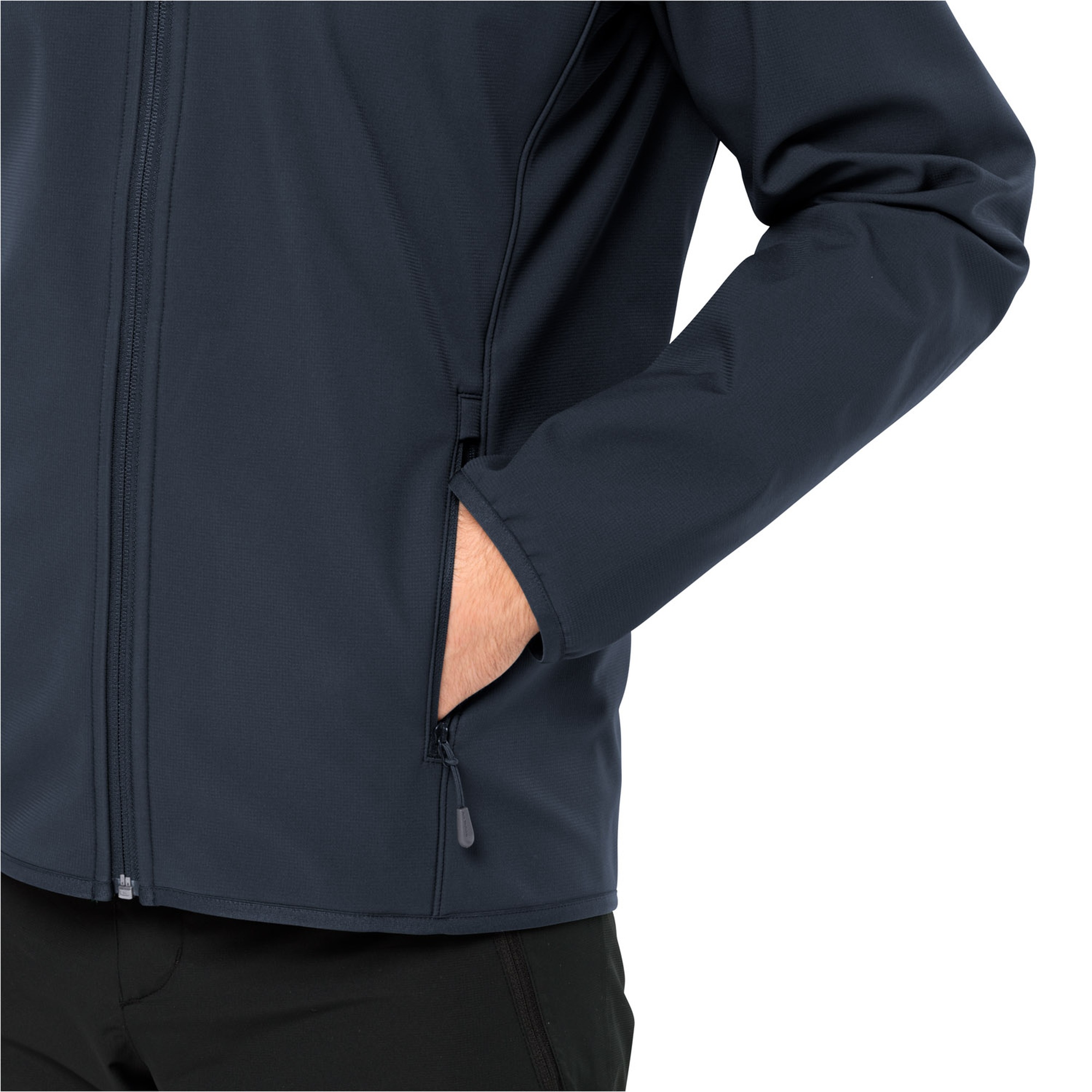 Jack Wolfskin Bornberg Hoody Erkek Turuncu Softshell