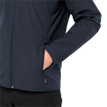  Jack Wolfskin Bornberg Hoody Erkek Turuncu Softshell