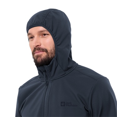  Jack Wolfskin Bornberg Hoody Erkek Turuncu Softshell