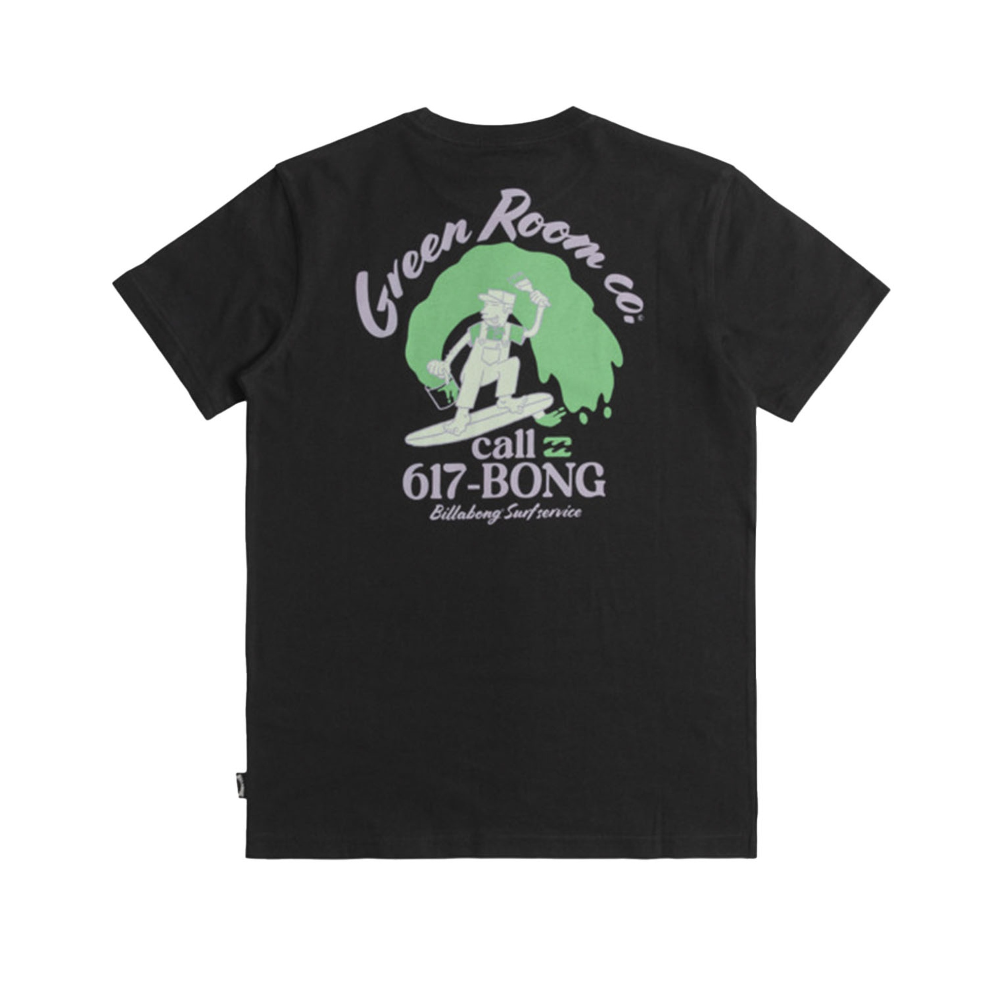 Billabong Surf Service Ss Erkek Çocuk Siyah Tişört