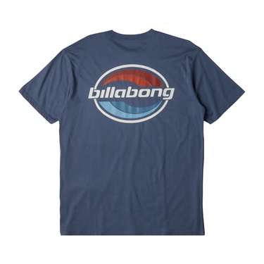  Billabong Walled Ss Erkek Mavi Tişört