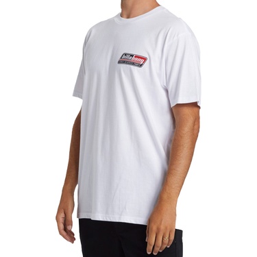  Billabong Walled Ss Erkek Beyaz Tişört