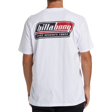  Billabong Walled Ss Erkek Beyaz Tişört