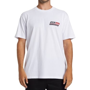  Billabong Walled Ss Erkek Beyaz Tişört