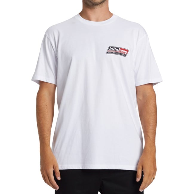  Billabong Walled Ss Erkek Beyaz Tişört