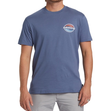  Billabong Walled Ss Erkek Mavi Tişört