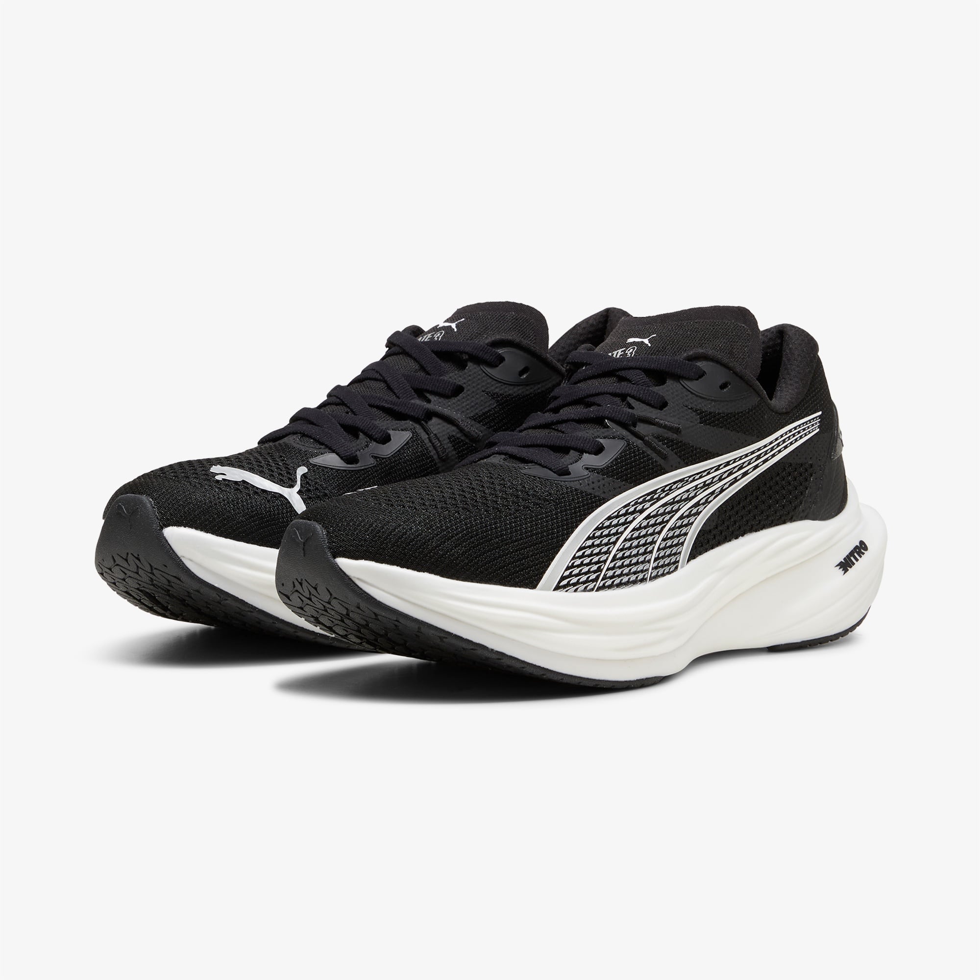 Puma Deviate Nitro 3 Erkek Siyah Koşu Ayakkabısı