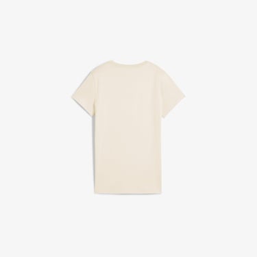  Puma Ess Elevated Kadın Krem T-Shirt