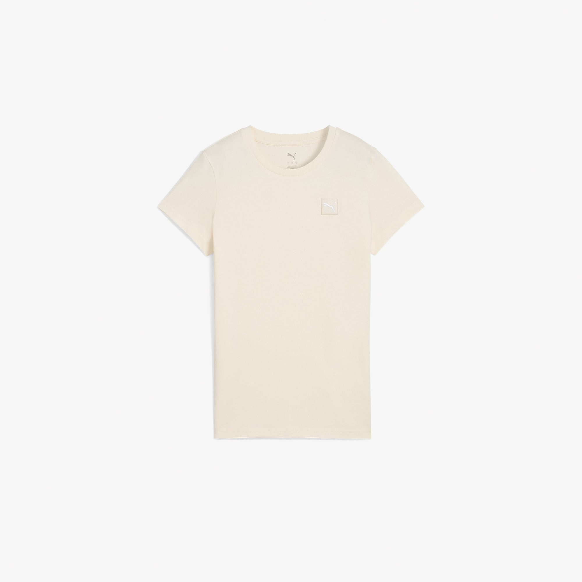 Puma Ess Elevated Kadın Krem T-Shirt