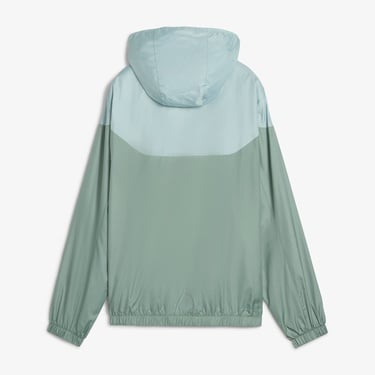  Puma Ess Relaxed Windbreaker Kadın Yeşil Yağmurluk