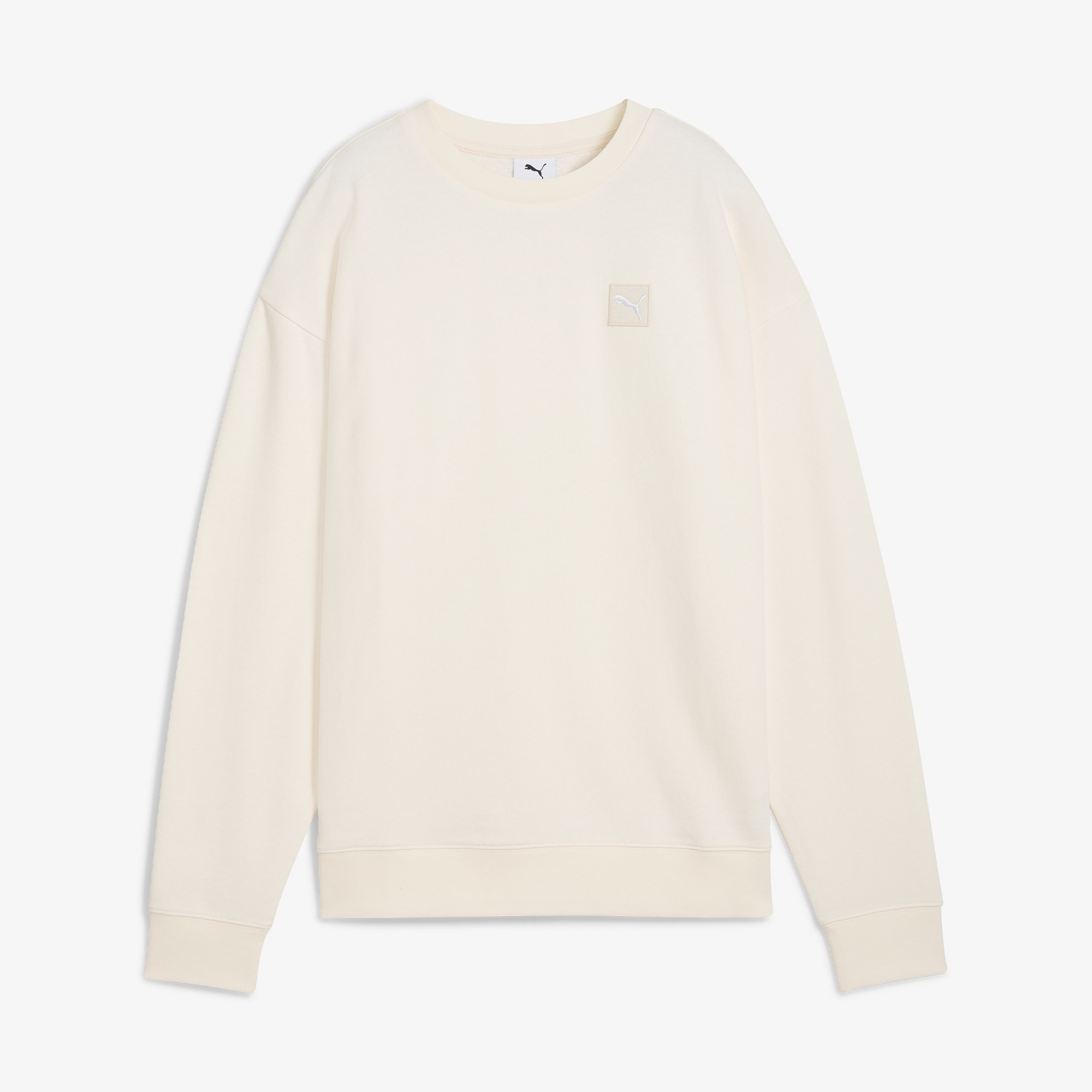 Puma Ess Elevated Comfort Crew Tr Kadın Krem Sweatshirt