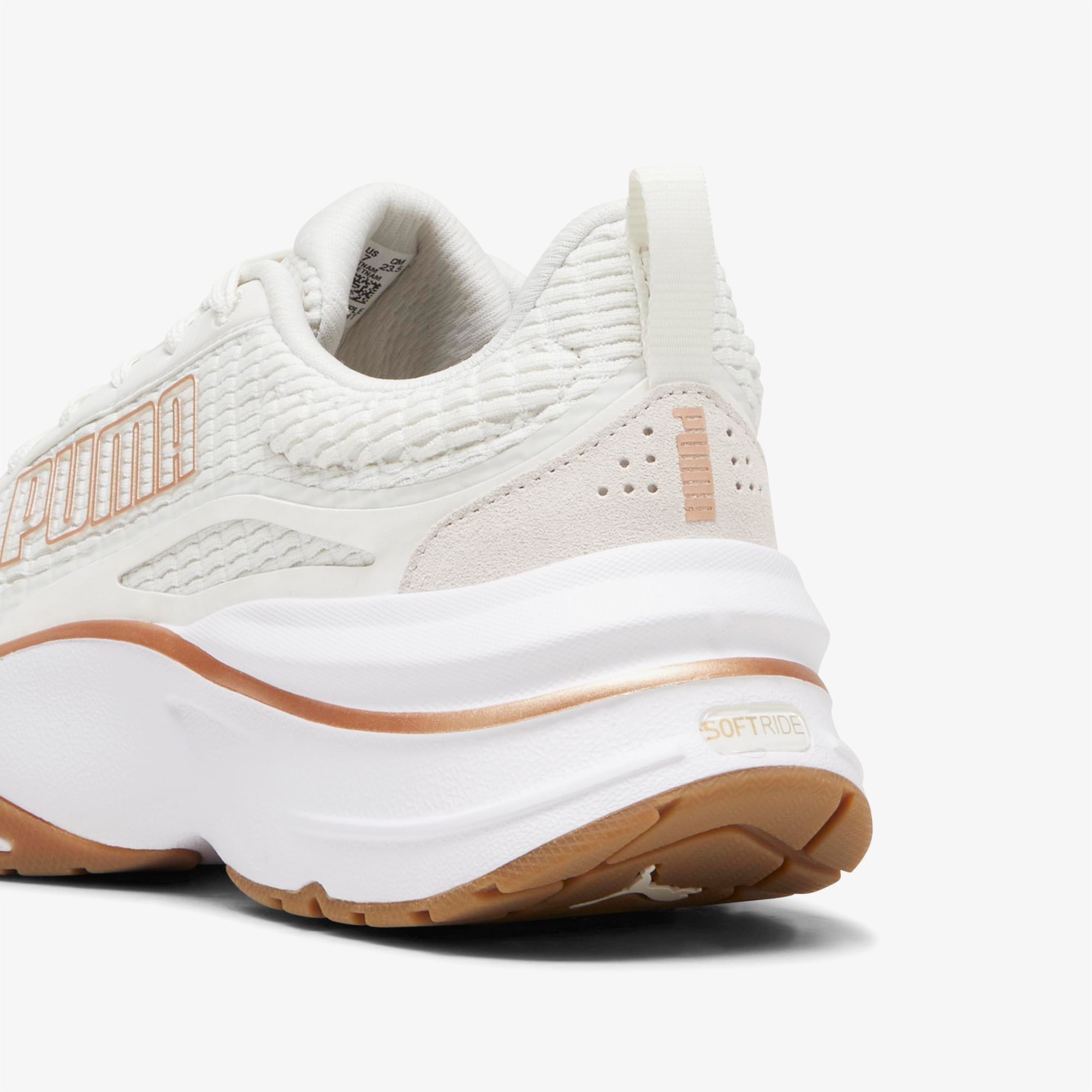 Puma Softride Divine Kadın Gri Koşu Ayakkabısı