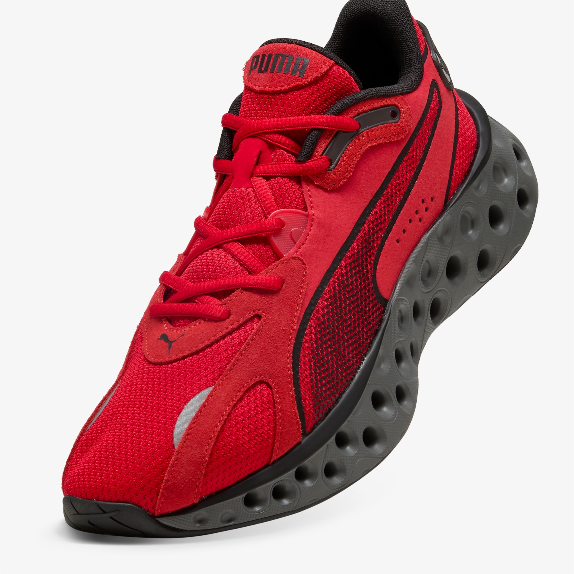 Puma Softride Frequence Erkek Kırmızı Koşu Ayakkabısı