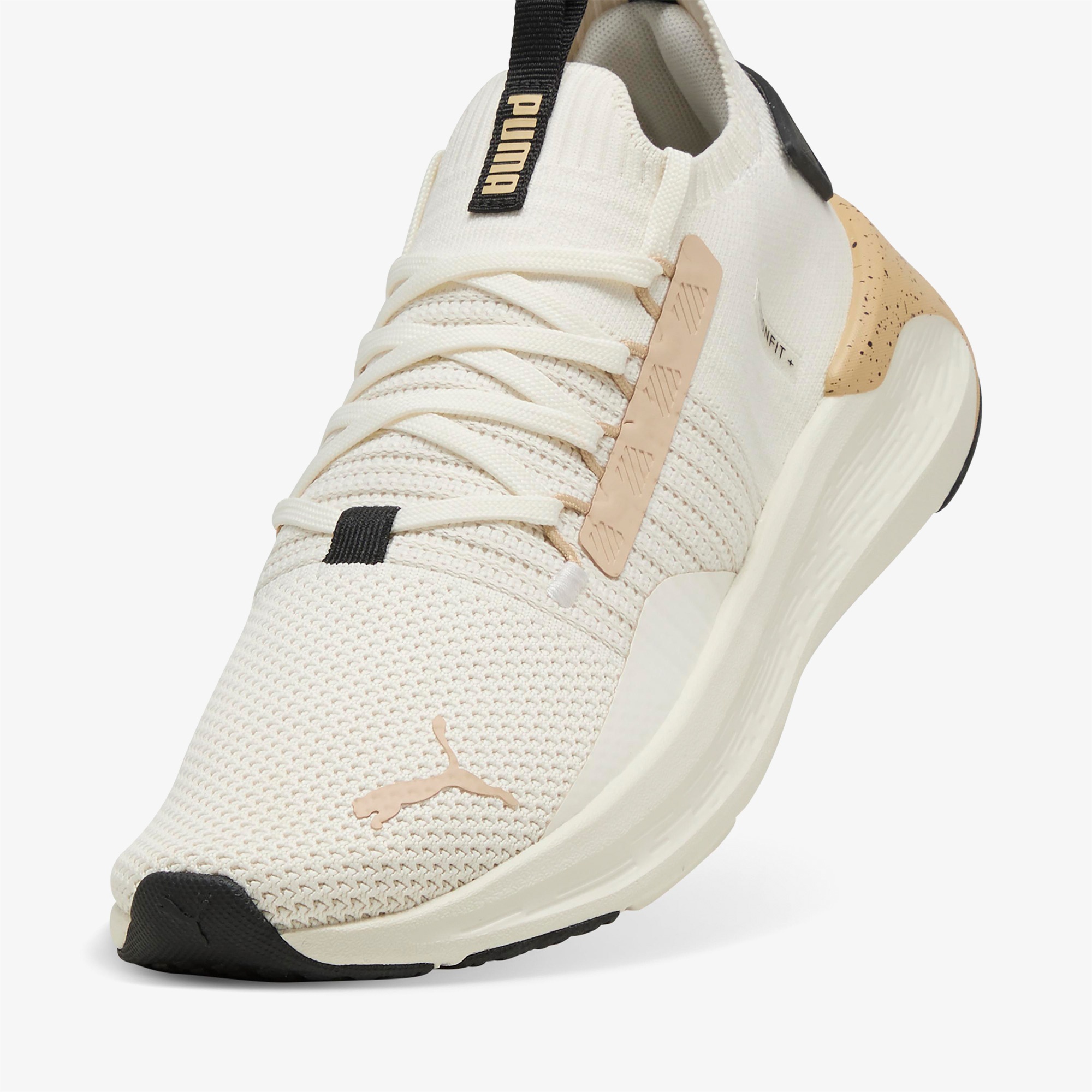 Puma Softride Symmetry Marble Wn Kadın Beyaz Koşu Ayakkabısı